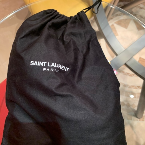 SAINT LAURENT PARIS Saint Laurent Black Glitter - Picture 3 of 3